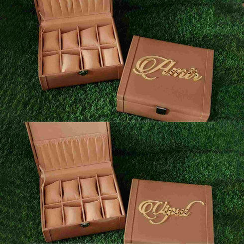 Personalized 8 Slot Watch Organizer